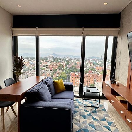 メキシコシティLoft Con Increible Vista Zona Polanco Condesa - Gym Y Business Centerアパートメント エクステリア 写真